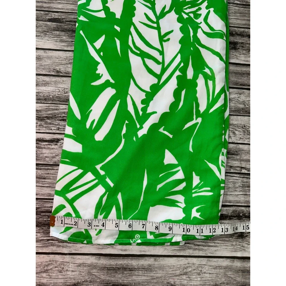 Lilly‎ Pulitzer Target 20th Ann. Collection Boom Boom Green Leaf Jumpsuit Large